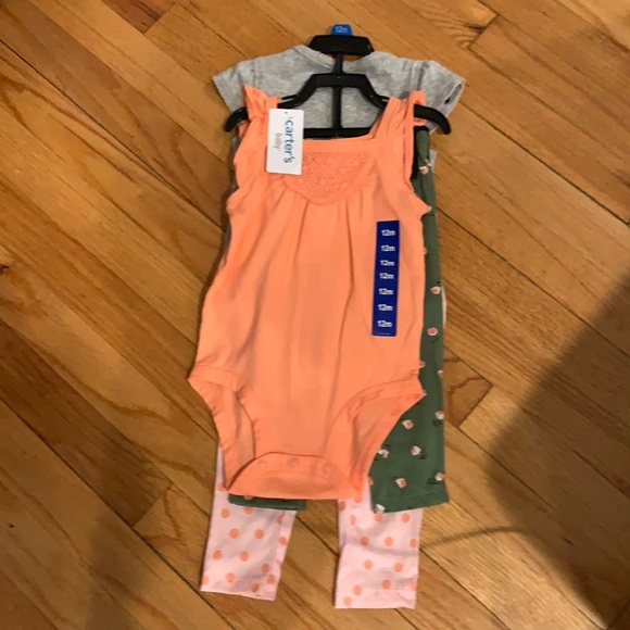 Carter’s 4 piece Mix and Match Set size 12 mos NWT - Picture 2 of 6